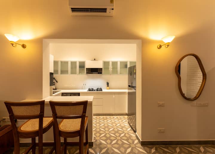 Fully equipped kitchen