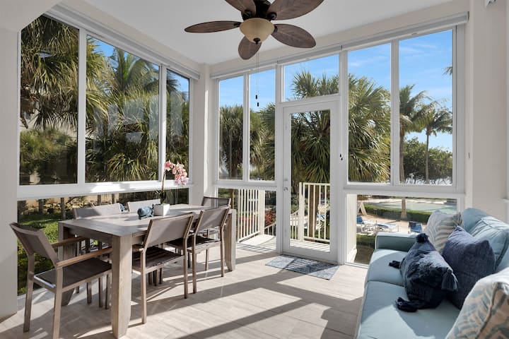 Sunrise Retreat: Ocean & Pool Views, Gym, Pb Court - Key Largo, FL