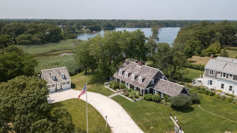 Large waterfront home with direct beach access!