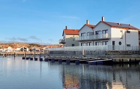 Beach front home in Rönnäng with sauna