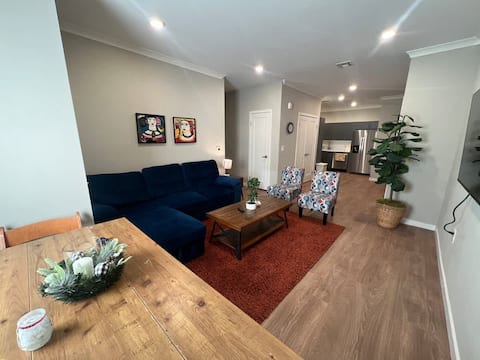 214 Modern 3BR | Walk to Train | Free Parking