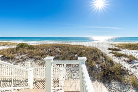 Gulf Front Home on the Beach, Daily beach chairs
