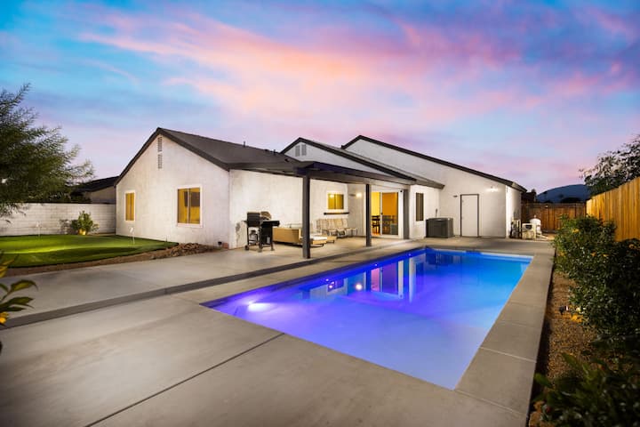 Prvt Pool, Putting Green & Bbq | Family-friendly - Coachella, CA