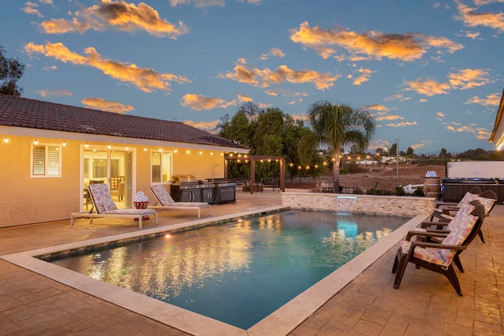 Bordeaux | Temecula Retreat With Pool + Game Room - Wilson Creek Winery, Temecula