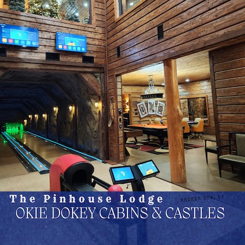 Pinhouse: Bowling, Slide, Splash, Golf, Sleeps 50