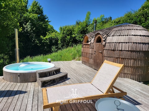 Le refuge Balte 4 - Nordic Spa with Wood Fire
