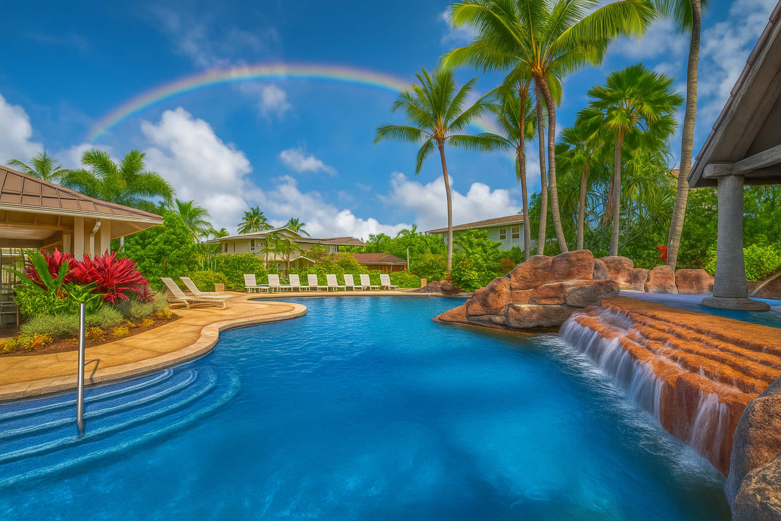 Townhouse in Princeville · ★4.94 · 2 bedrooms · 4 beds · 2.5 shared baths - Image 3