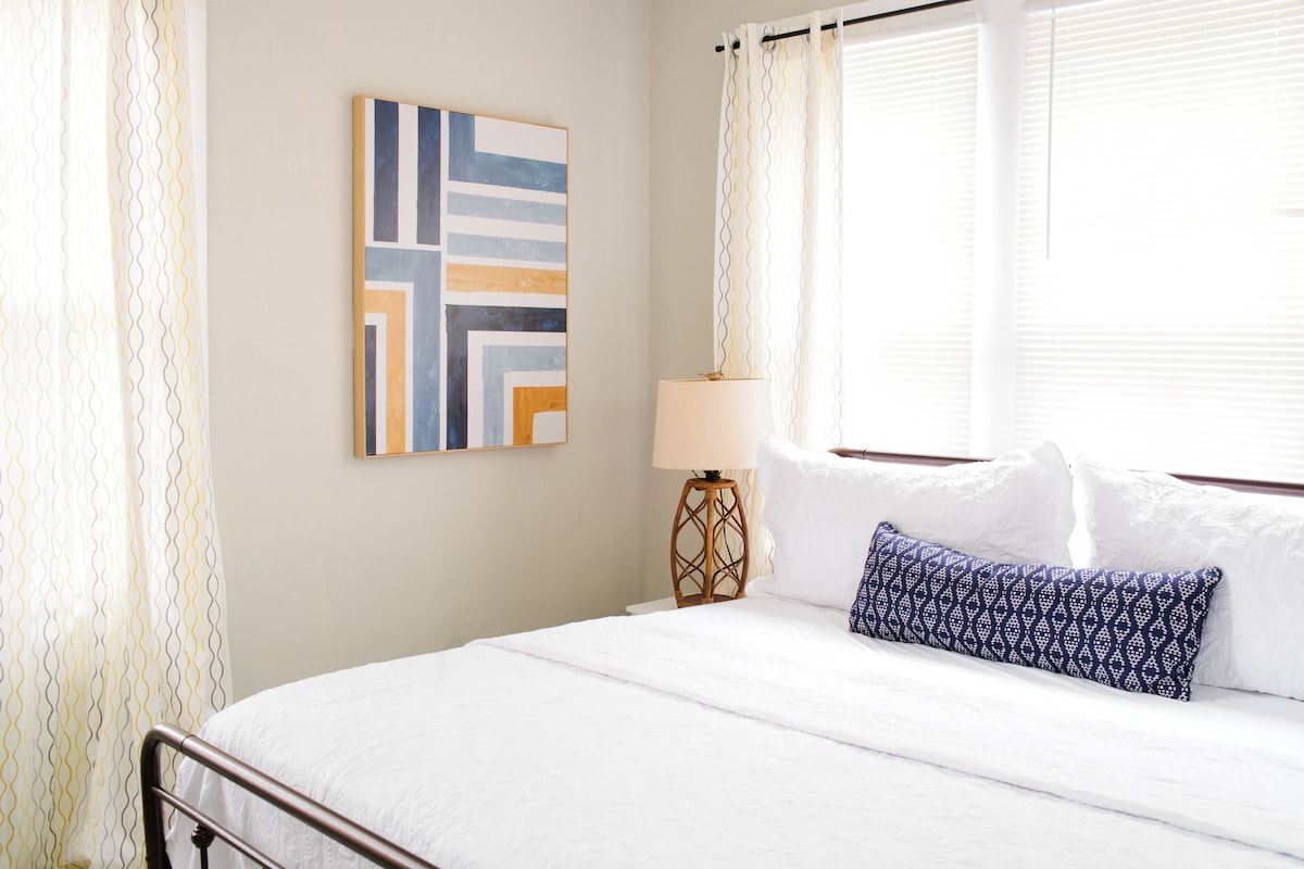 Este es el tercer dormitorio y nuestra tercera cama tamaño king.