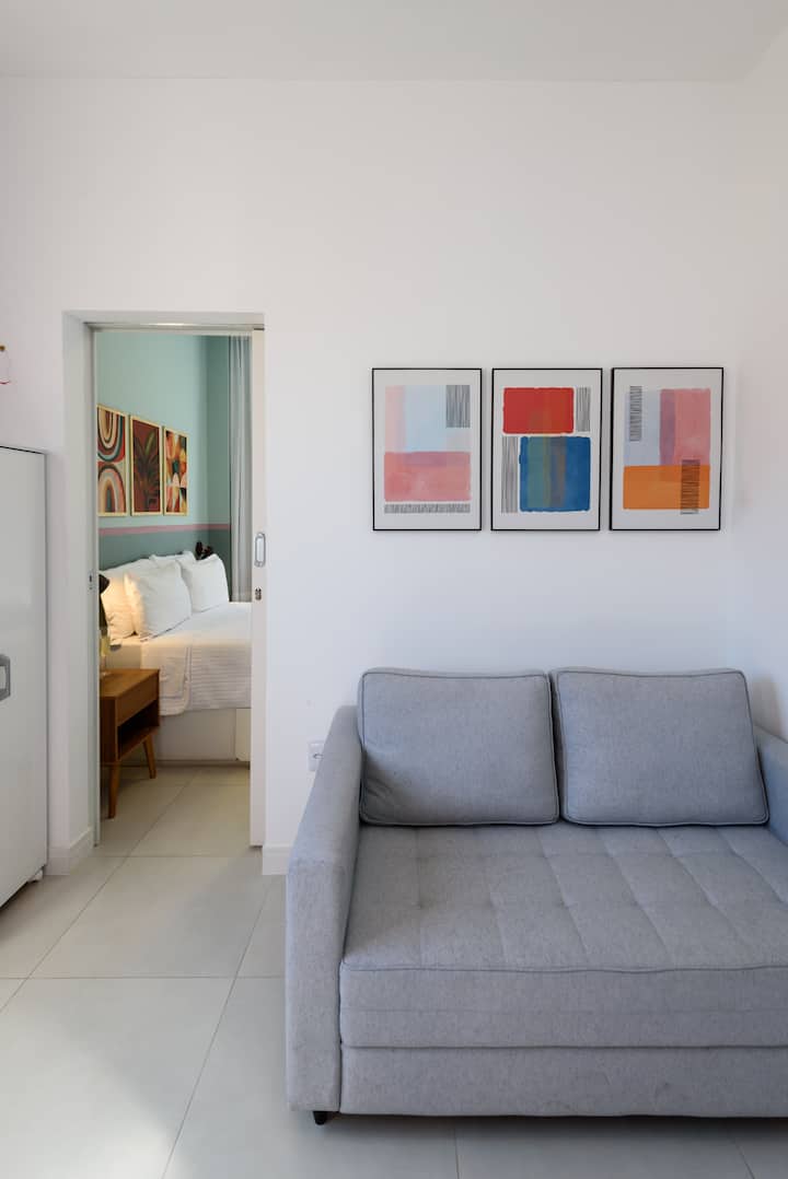 Complete And Well Decorated Apt | A/c, Wi-fi, Tv - リオデジャネイロ