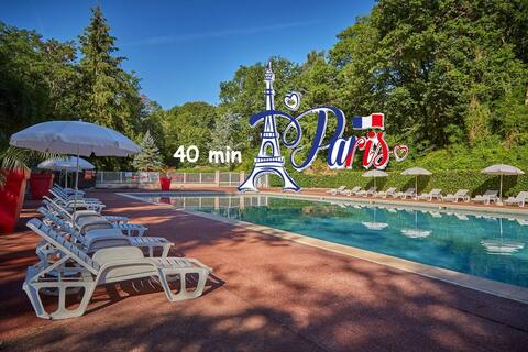 Mobile home 6 pers/3 Chbr Near PARIS