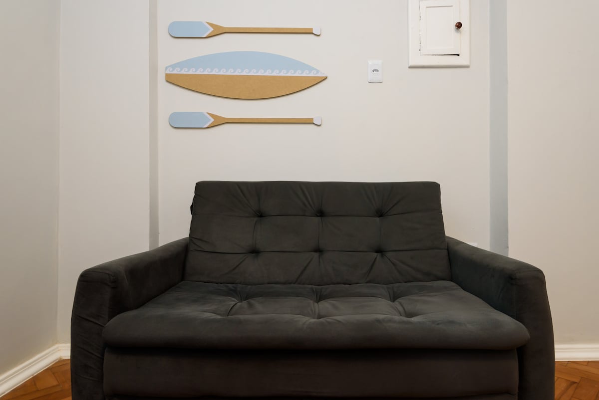 Slaapbank voor maximaal twee gasten!