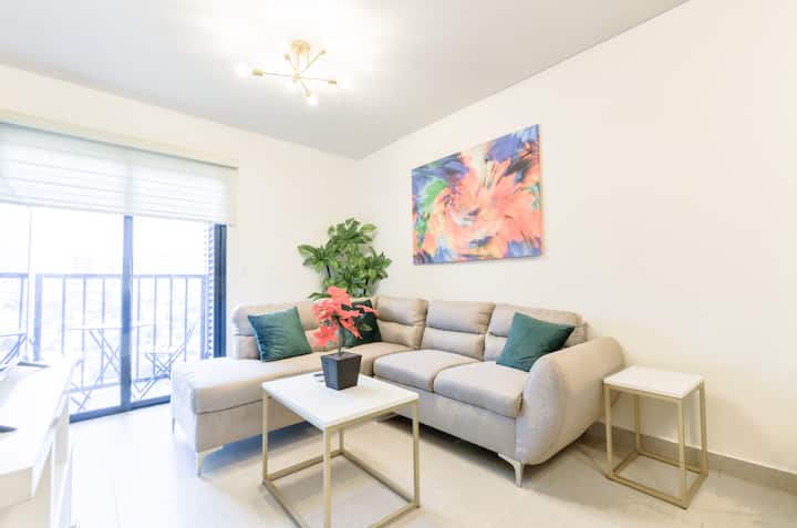 ¡A Pasos De Paseo Santa Lucía! 6 Personas + Gym - モンテレイ