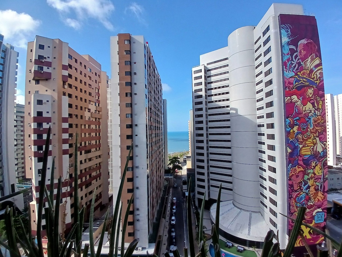 Foto do anúncio de Saint Martin Lindo flat 3 Pessoas Meireles em Mucuripe, Fortaleza