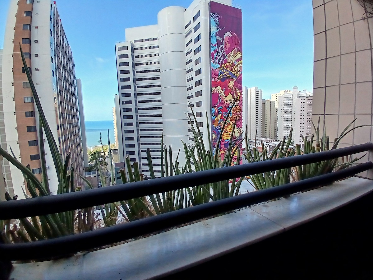 Foto do anúncio de Saint Martin Lindo flat 3 Pessoas Meireles em Mucuripe, Fortaleza
