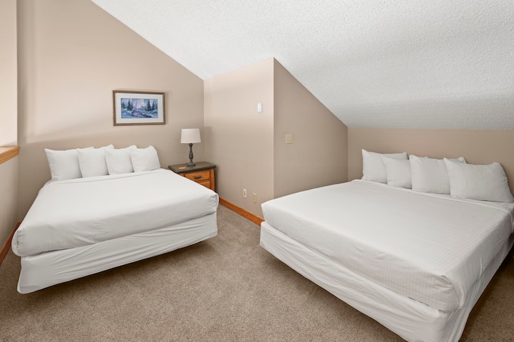 Camera da letto soppalcata