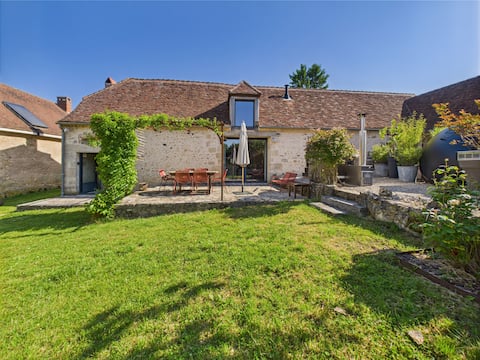 Old farmhouse renovated for 6 into 2 flats