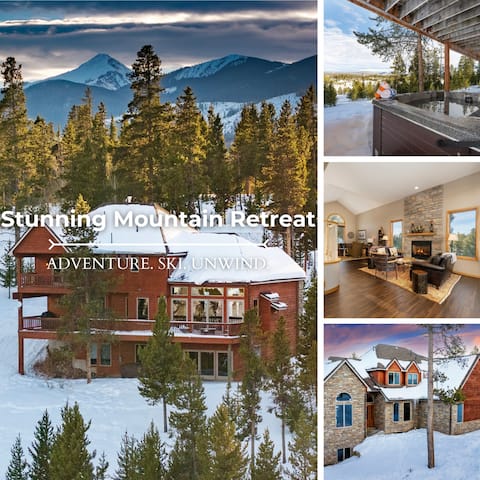 Stunning Mountain Retreat W/Views|Private Hot Tub