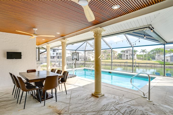 Walk To Tigertail Beach! Marco Island Home W/ Pool - Marco Island, FL