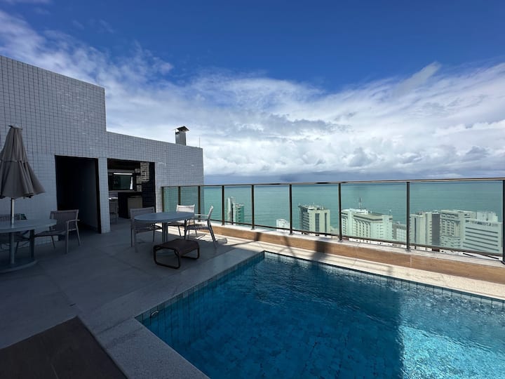 2 - Br Flat In Boa Viagem | 100m From The Beach - Boa Viagem