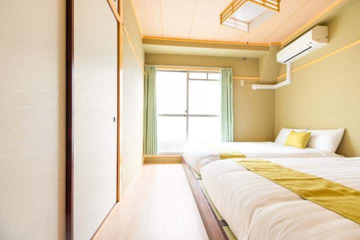 Namba Stay! Traditional Tatami & Modern Comfort - Osaka