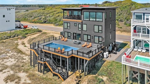 Black Pearl: Oceanfront 11BR Sanctuary