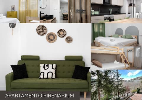 Anuncio de Airbnb popular: Apt Pirenarium l CINEMA l Parking l Wifi l storage room en Sabiñánigo
