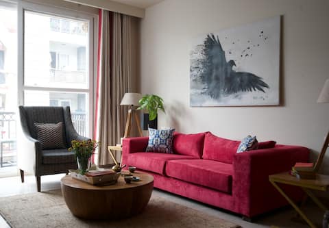 The Urban Perch | New 3BHK |Balcony| South Delhi