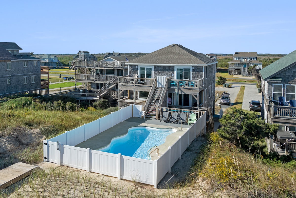 Presidential Boardwalk: Oceanfront, Pool, Hot Tub