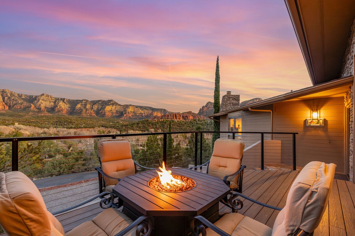 Oak Ridge @ Palisades | Wow Views | Spa & Fire Pit - Houses for