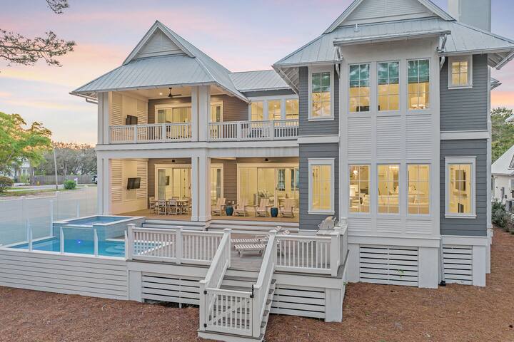 Paralia – Private Pool, Golf Cart, Lakefront