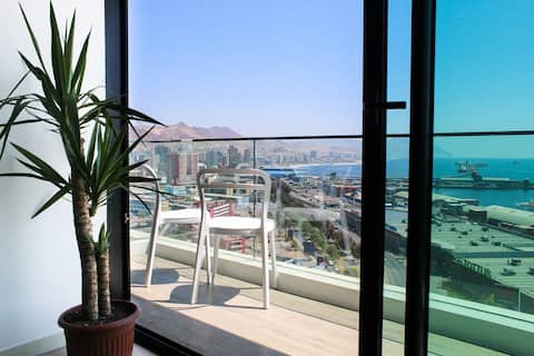 HOM | Terrace and Panoramic Sea View I Mall