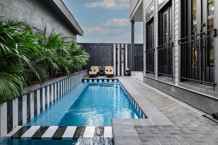 Modern Garden District Oasis | Heated Pool and Spa