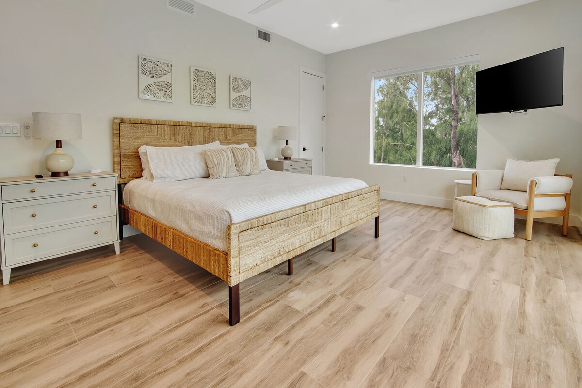 Bedroom 2 | Features a king sized bed.