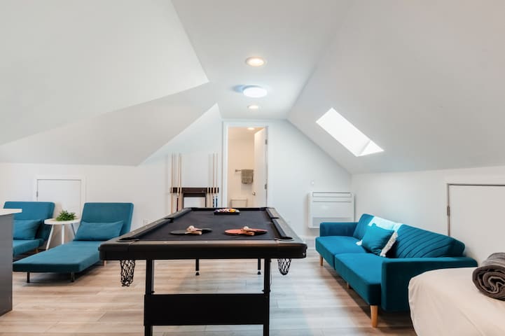 Spacious 5BR Gem w/ Hot Tub Steps from Downtown