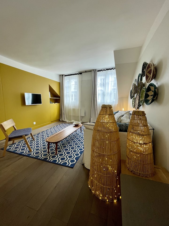 Parisian Home | 1 Chambre Climatisée | Montorgueil - ibis Budget Paris Nord 18ème
