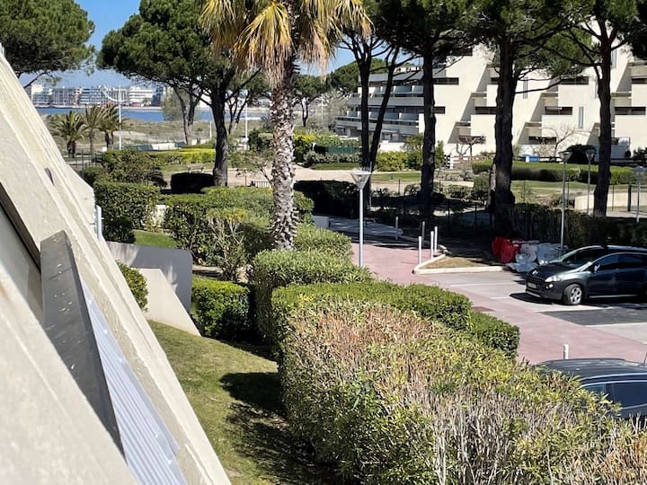 Appartement Studio Climatisé 2 Couchages Port Cama - Le Grau-du-Roi