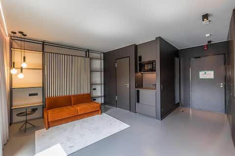 Top Airbnb: Arbio I Yuma Studio M Stepless Leipzig in Zentrum Nord