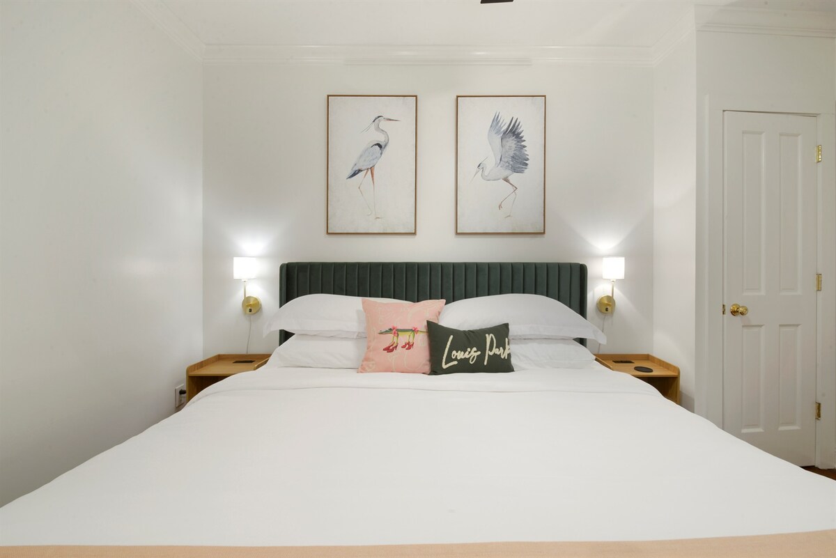 Très grand lit de la maison d'hôtes Mayfield