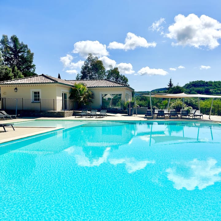 Villa Clairette - Terrasse Et Jardin Privatifs - Balazuc