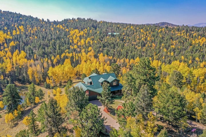 Private Fishing Pond: Mtn-View Home in Florissant!