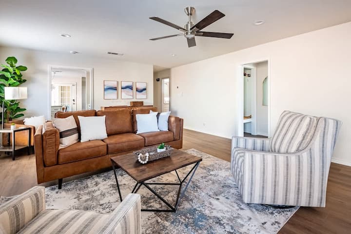 Relaxing 3br Stay - Bbq, Games & Comfort! - Retreat