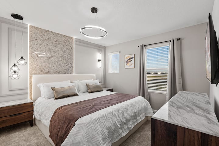 ห้องนอนเตียงคิงไซส์