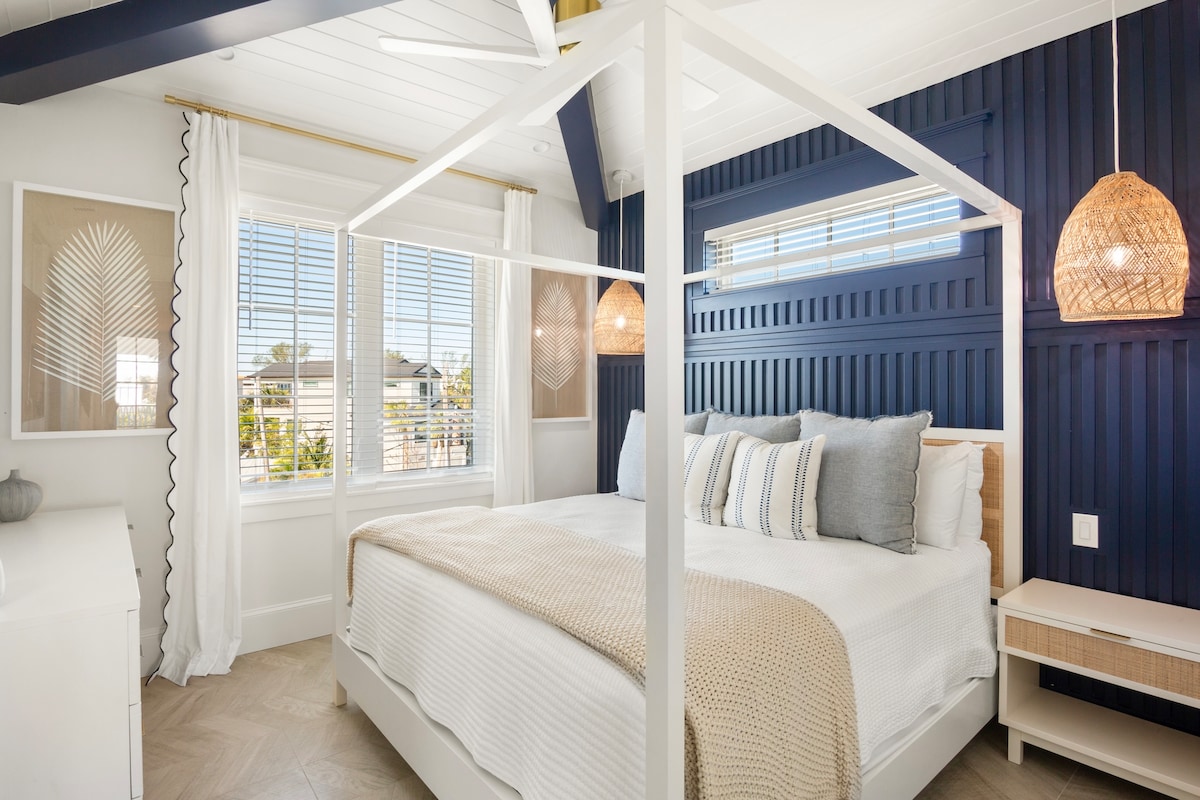 Troisième chambre, lit « king size »