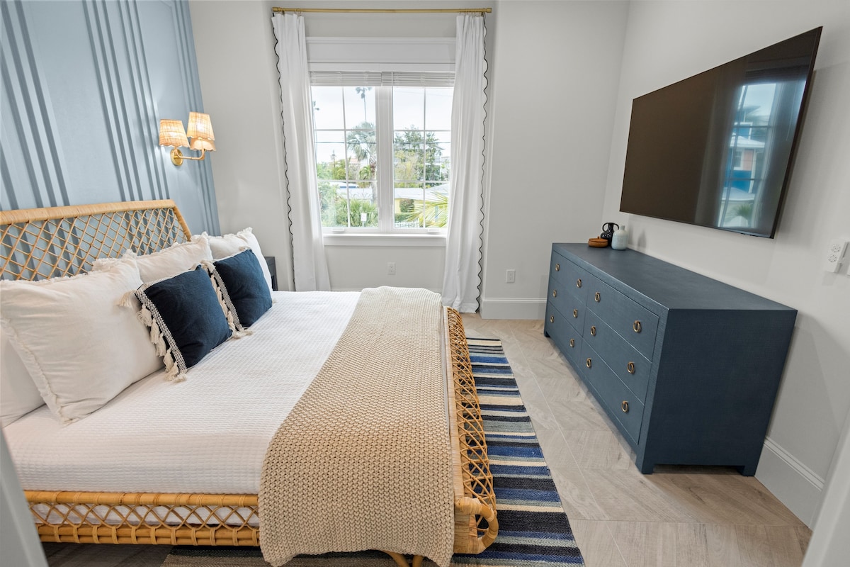 Deuxième chambre, lit king size