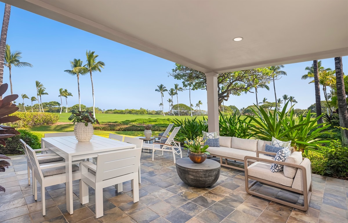Hualalai Fairway Villa - Renovated, 2 golf carts - Villas for Rent