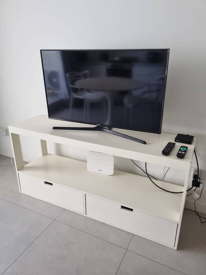 Kitnet mobiliada com piscina em Colegiales