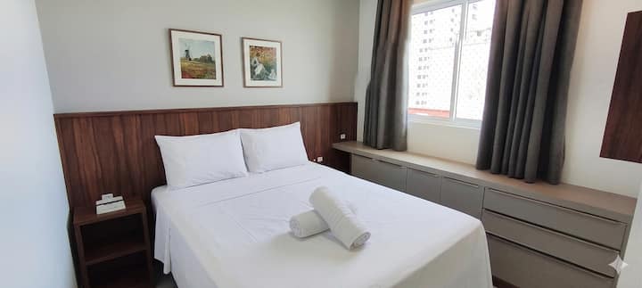 Bathroom,Bed,Bed, Sea View