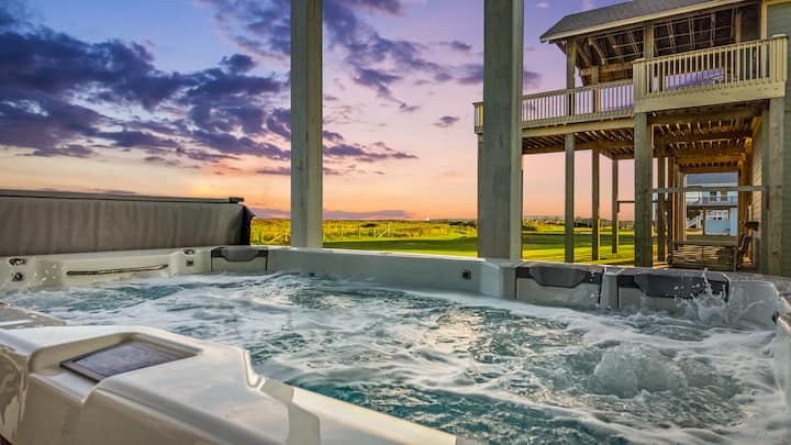 Beachfront l SwimSpa Game Room l Free Cancellation