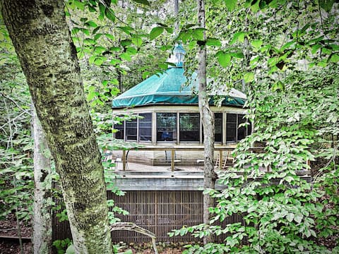 Island Tree House: Lake Front, Kayaks, & Fire Pit