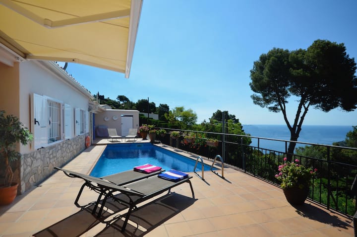 Location De Villa Avec Piscine à Begur, Aiguablava - Begur
